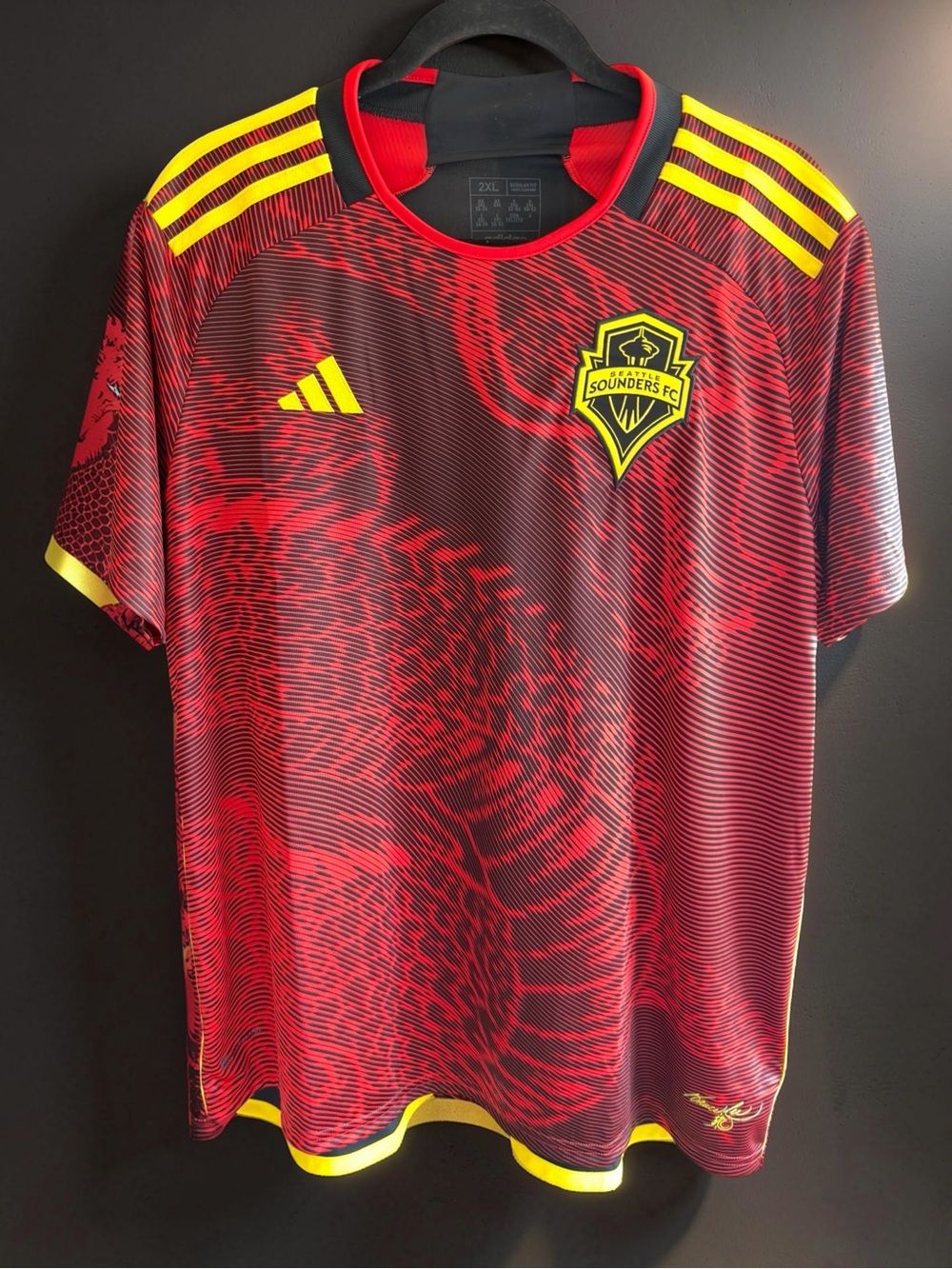 Adidas Seattle Sounders FC Bruce Lee Kit Jersey Women’s 2XL NWT HU1380